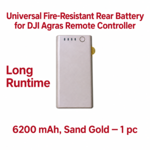 remote controller universal fireproof and high temperature resistant rear battery 6200 mAh sand gold (HNV-WH-0007)