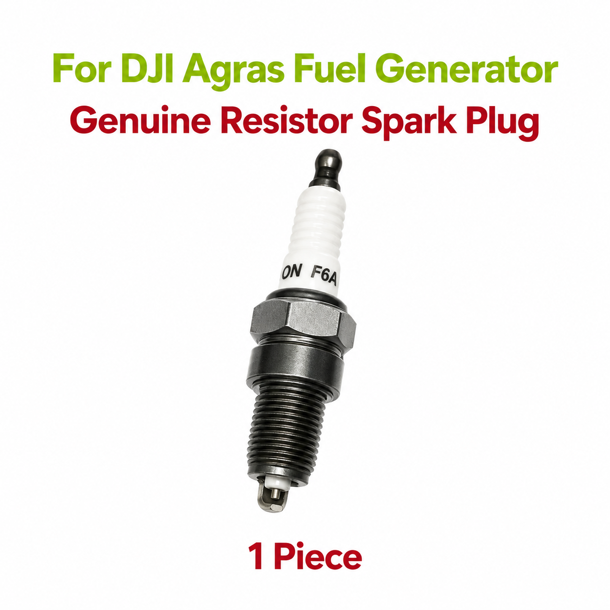 Fuel filled universal genuine spark plug (with resistor) (HNV-WH-0031)