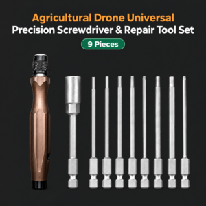 agricultural drone universal nine-piece repair tool set (HNV-WH-0047)
