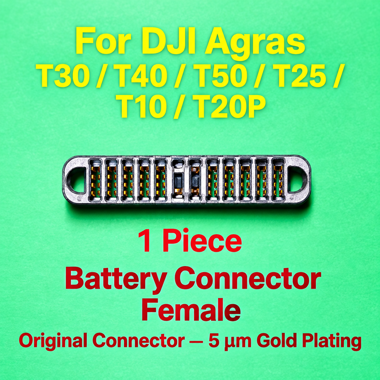 For DJI Agras T30/T40/T50 battery interface (female) (HNV-WH-0090)