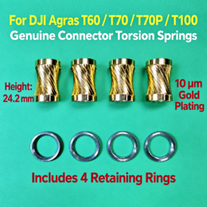 For DJI Agras T60/T70/T70P/T100 genuine interface torsion spring (gold plating thickness 10 miles) (HNV-WH-0096)