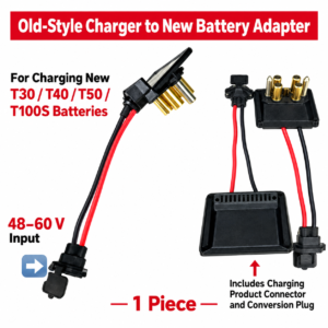 Old style charger charging new battery adapter (HNV-WH-0101)