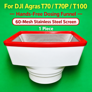 For DJI Agras T70/T70P/T100 dosing funnel is truly hands-free (HNV-WH-0129)