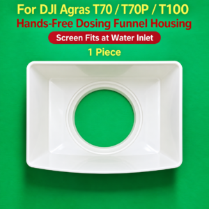 For DJI Agras T70/T70P/T100 dosing funnel single shell truly hands-free (HNV-WH-0130)