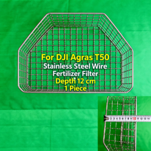 For DJI Agras T50 rusty steel wire fertilizer filter 12cm depth (HNV-WH-0143)