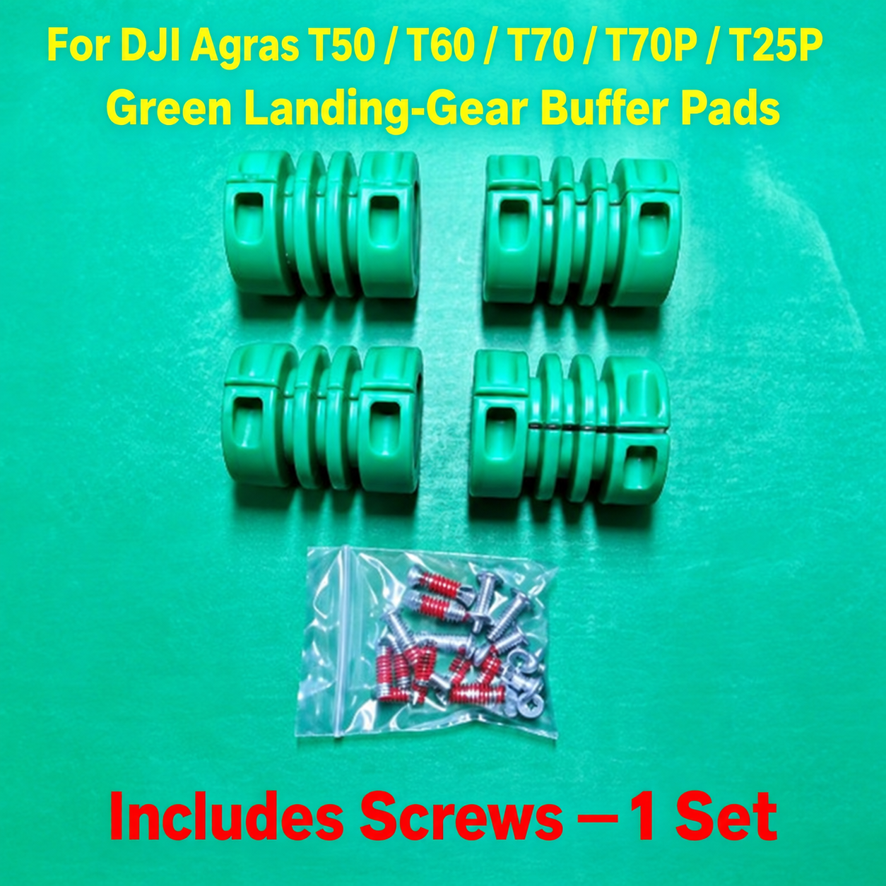 For DJI Agras T50/T60/T70/T70P/T25P green tripod cushion (HNV-WH-0160)