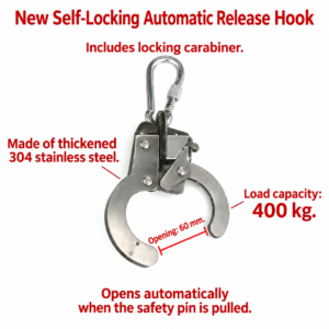 New self-locking automatic decoupler (HNV-WH-0171)