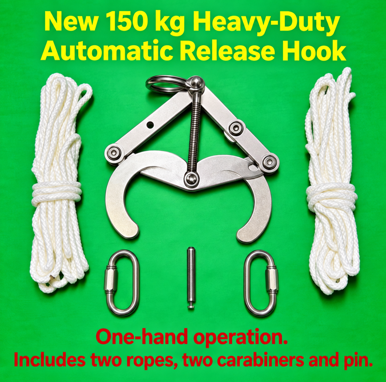 New 150kg high load automatic decoupling artifact (can be operated with one hand) (HNV-WH-0181)