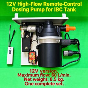 Special 48V large flow remote control dosing pump 12V for ton barrels (HNV-WH-0212)