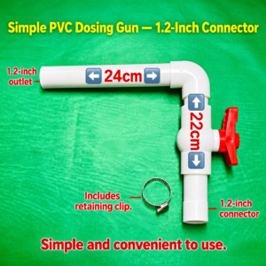 1.2 inch PVC simple dosing gun head (HNV-WH-0220)