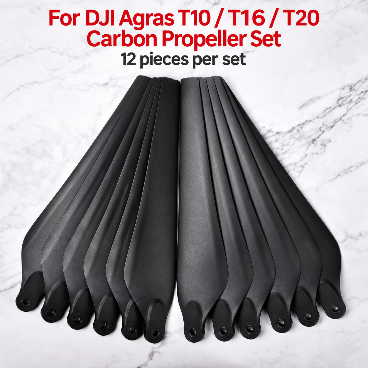 For DJI Agras T16/T20 carbon propeller set/12 pieces (HNV-WH-0250)