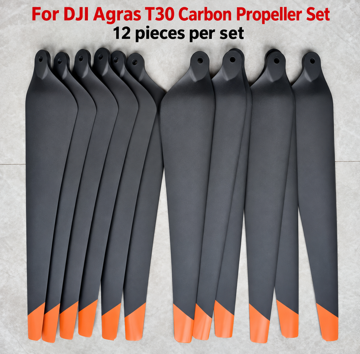 For DJI Agras T30 carbon propeller set/12 pieces (HNV-WH-0251)