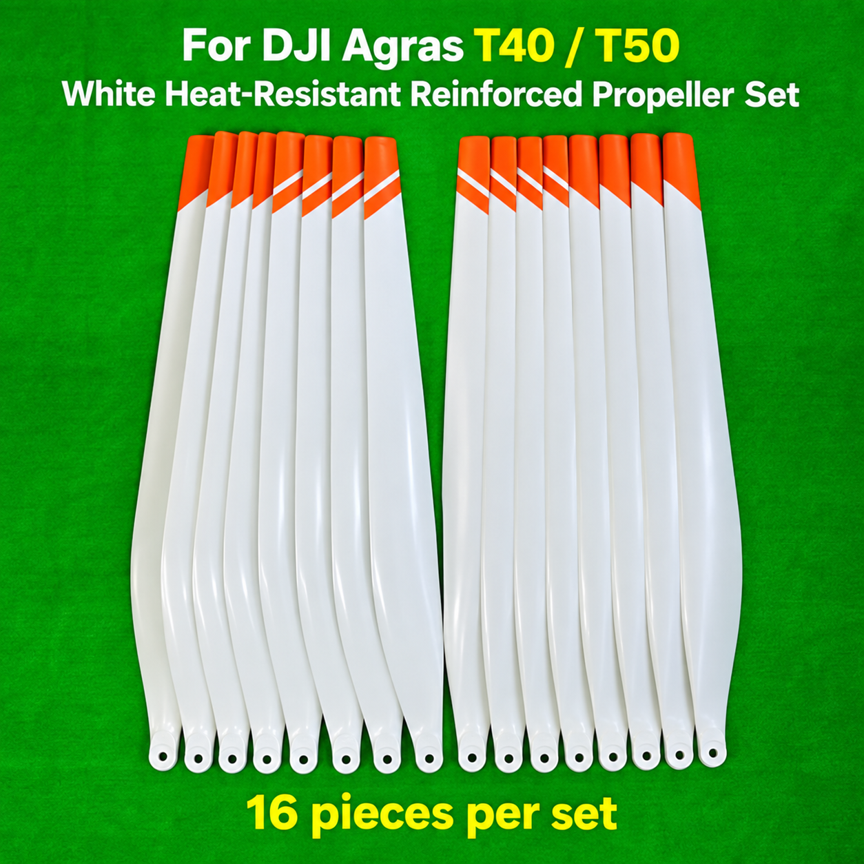 For DJI Agras T40/T50 white heat-resistant reinforced propeller (HNV-WH-0264)