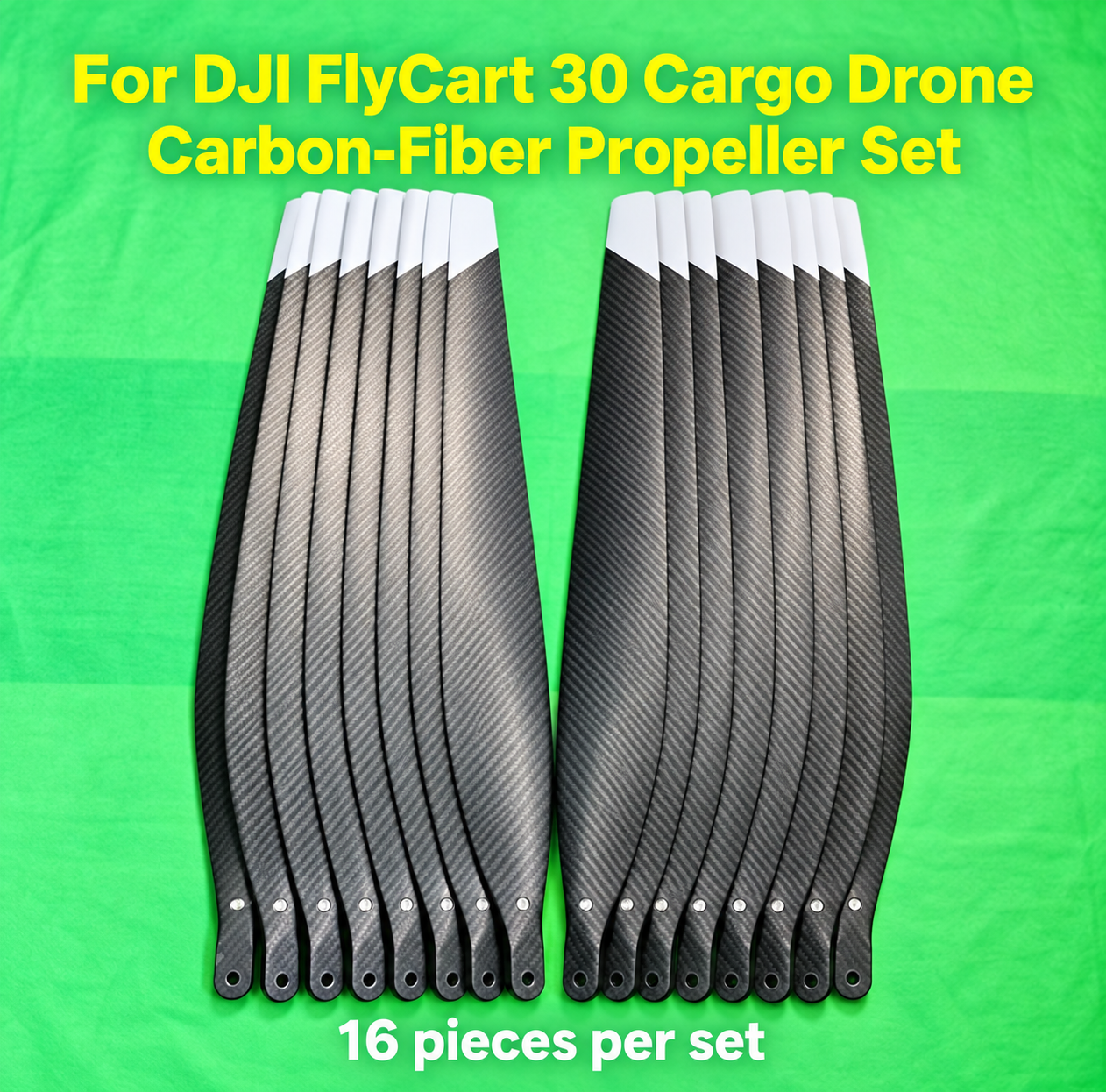 DJY Fly Cart30 cargo plane carbon fiber propeller set/16 pieces (HNV-WH-0267)