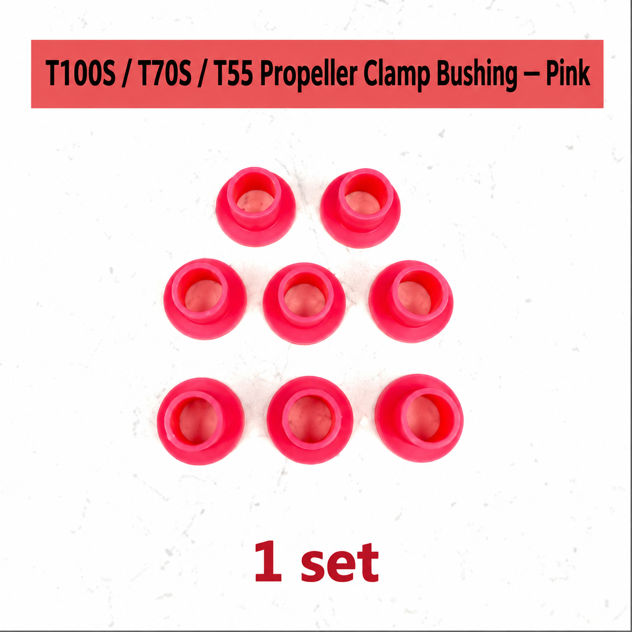 T100ST70ST55 Award Clamp Bushing Pink Model (HNV-WH-0271)