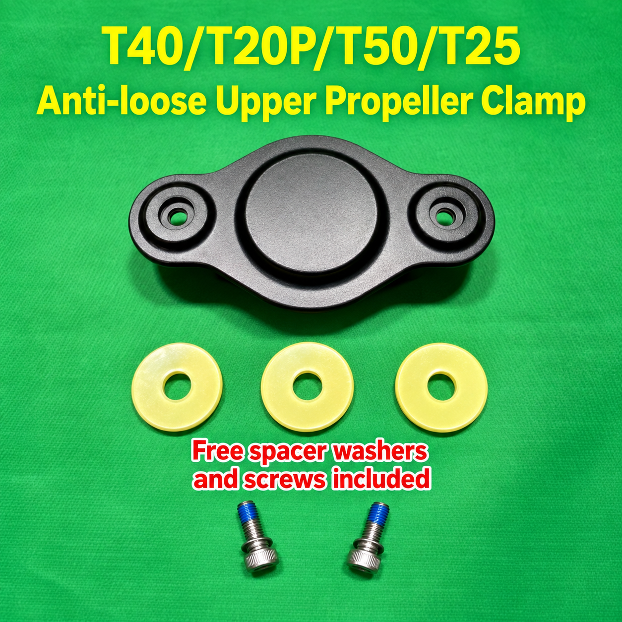 For DJI Agras T40/T20P/T50/T25 anti-loose upper propeller clamp (HNV-WH-0278)