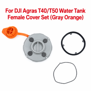 For DJI Agras T40/T50 water tank female cover set in gray orange (HNV-WH-0292)