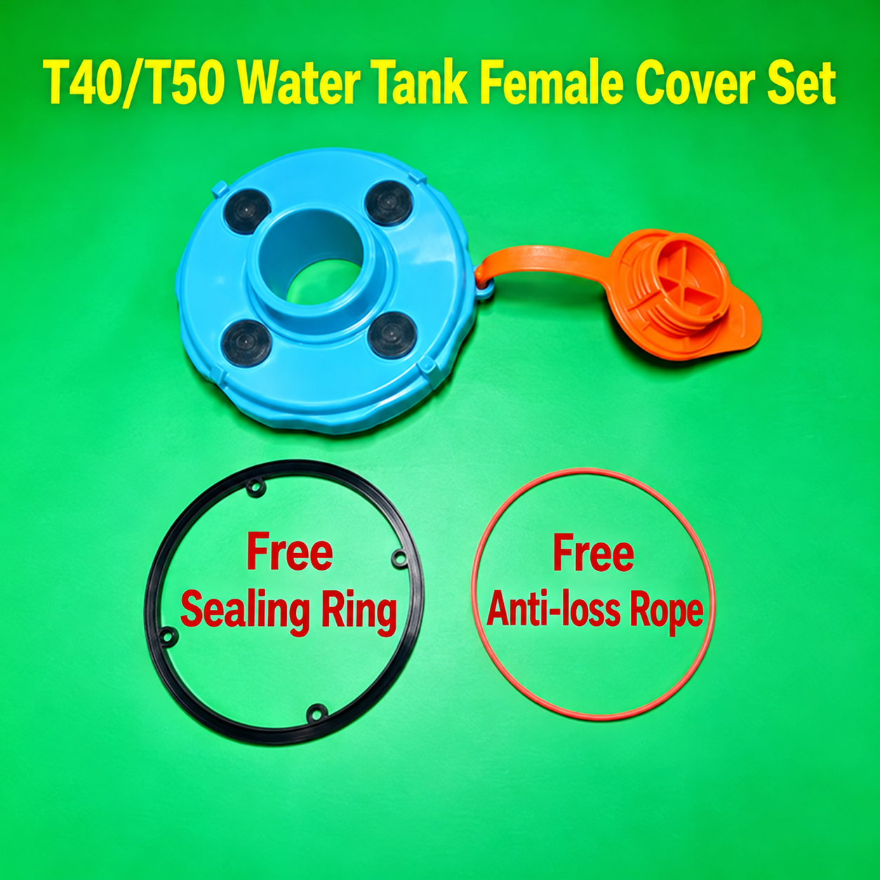 For DJI Agras A set of T40/T50 water tank female covers (HNV-WH-0293)