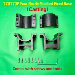 T70T70P four nozzle modified fixed base (casting) (HNV-WH-0308)
