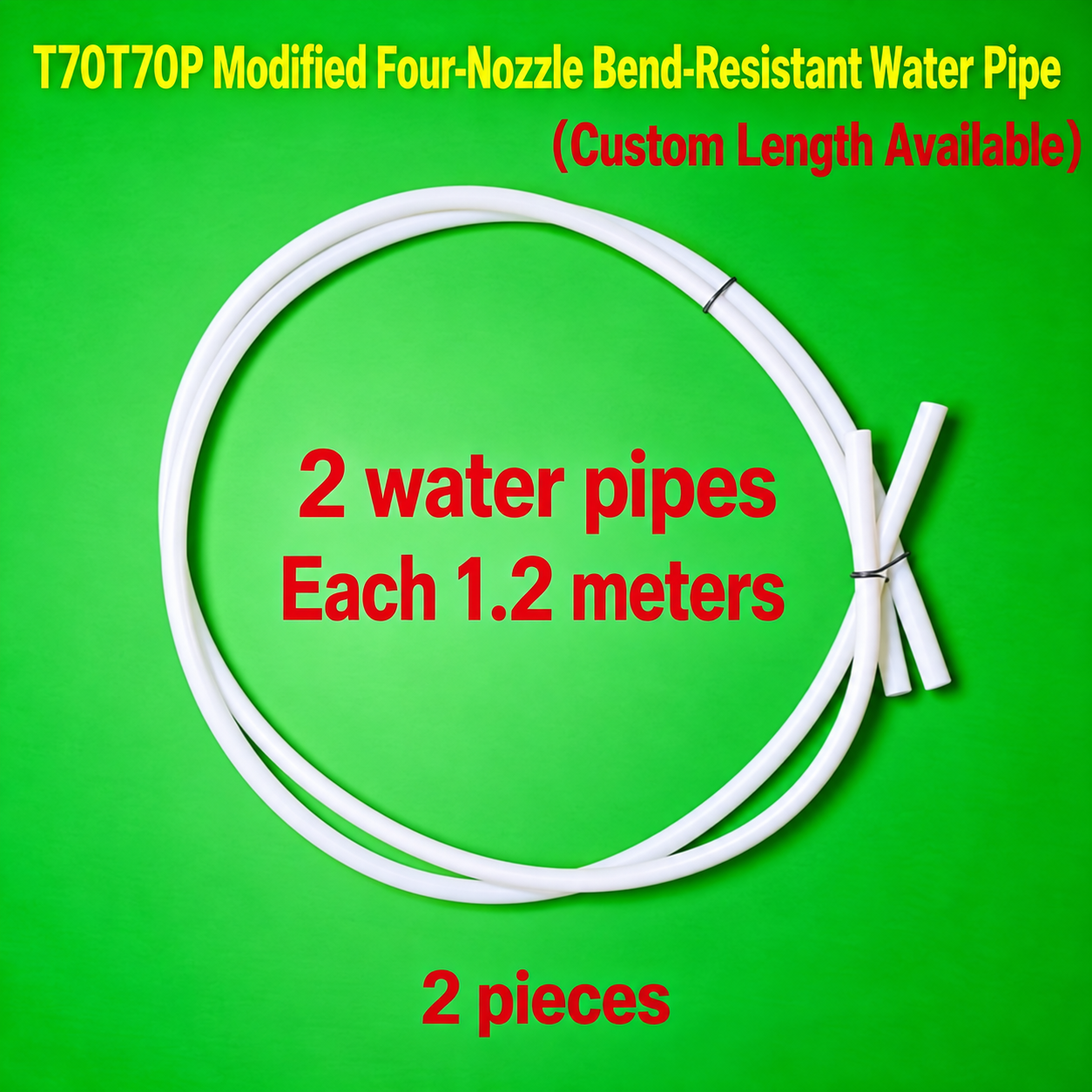 T70T70P modified four-nozzle bend-resistant water pipe (HNV-WH-0310)