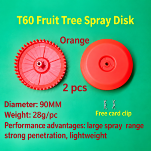 For DJI Agras T60 Orange Fruit Tree Spray Disk (HNV-WH-0351)