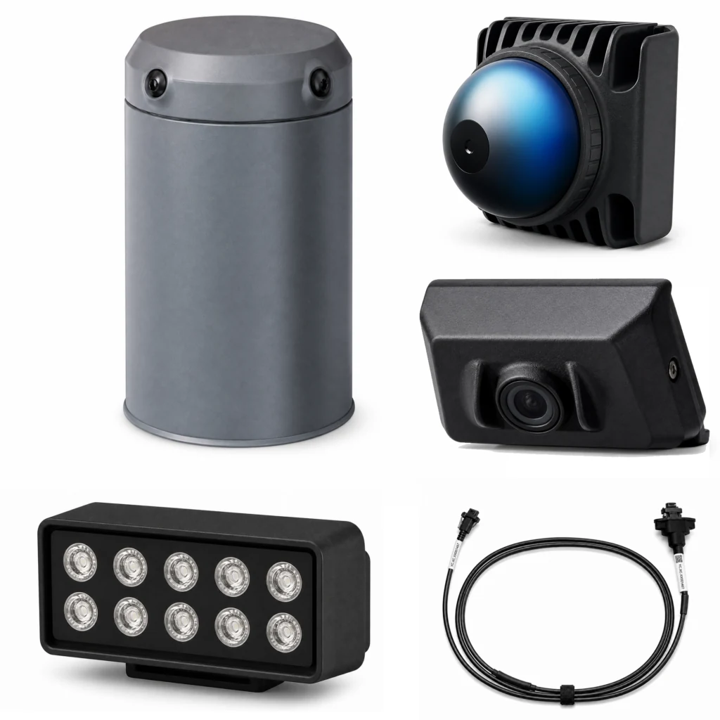 Agricultural drone radar and sensor parts