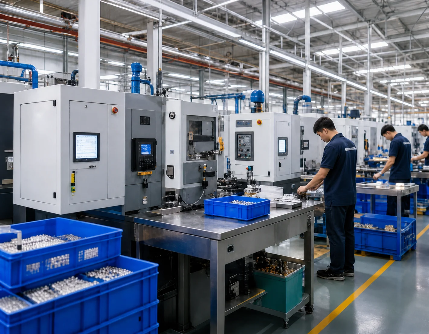 Agricultural drone parts manufacturing factory